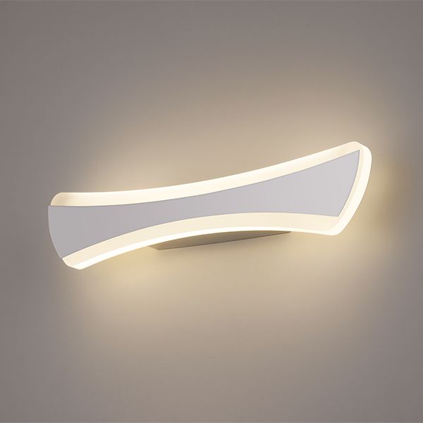 Светодиодный настенный светильник Wave LED хром (MRL LED 1090) Светодиодный настенный светильник Wave LED хром (MRL LED 1090)