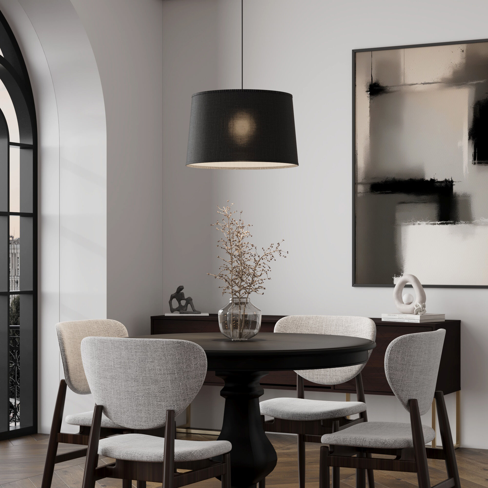 Подвесной светильник TK Lighting Maja 1885 Maja Black. Фото 7