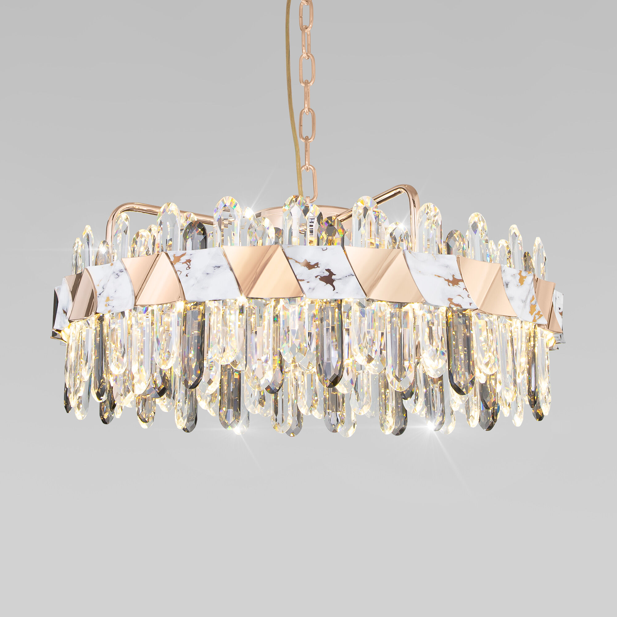 Подвесной светодиодный светильник с хрусталем Bogate's Jewel 419/1. Фото 2